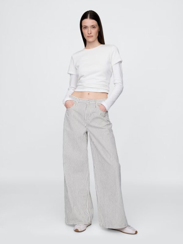 GAP Jeans Stripe Baggy - Women's