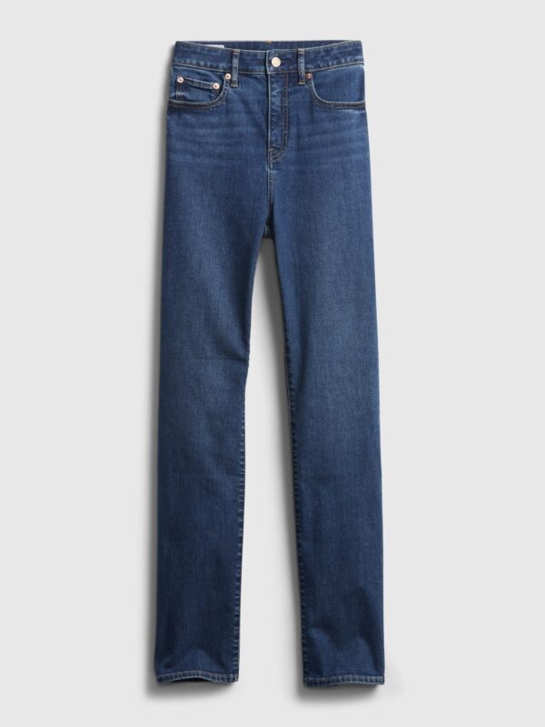 GAP Jeans classic straight high rise Washwell - Women