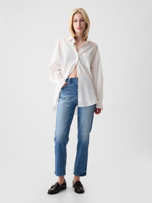 GAP Jeans straight high rise - Ladies