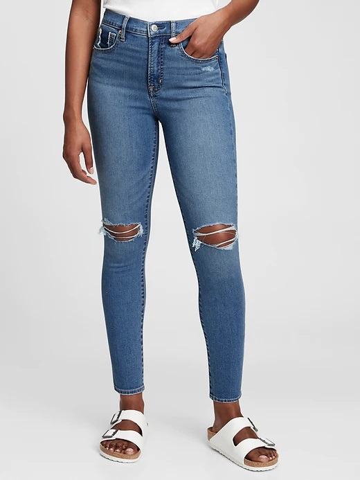 GAP Jeans true skinny honey heller dest - Női