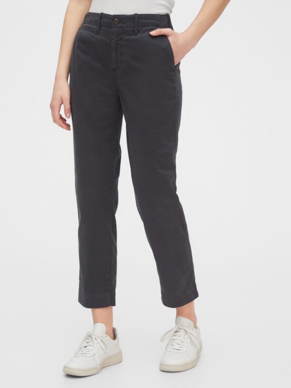 GAP Kalhoty egyenes khakis