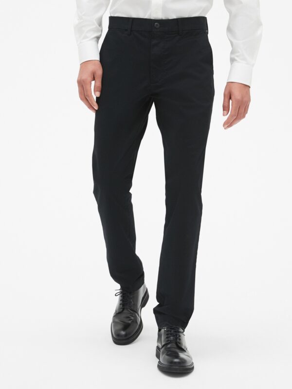 GAP Kalhoty modern khakis vékony illeszkedésben Flex