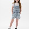 GAP Kids' Denim Bib Shorts - Girls