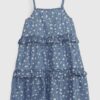 GAP Kids Denim Dress with Frills - Girls