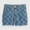 GAP Kids Denim Shorts High Rise Girlfriend Washwell - Girls