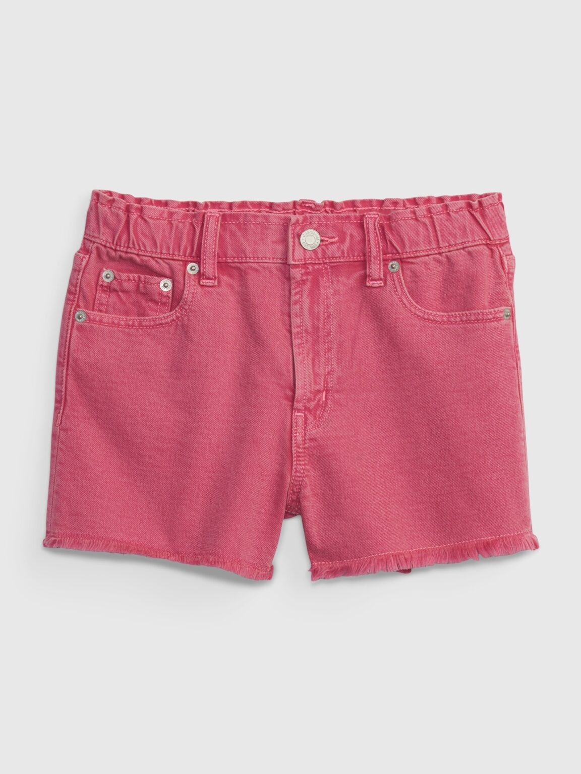 GAP Kids Denim Shorts High Rise Washwell - Girls