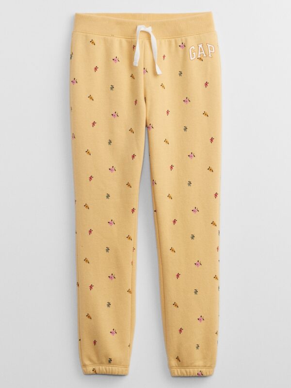 GAP Kids Flowered Sweatpants - Girls