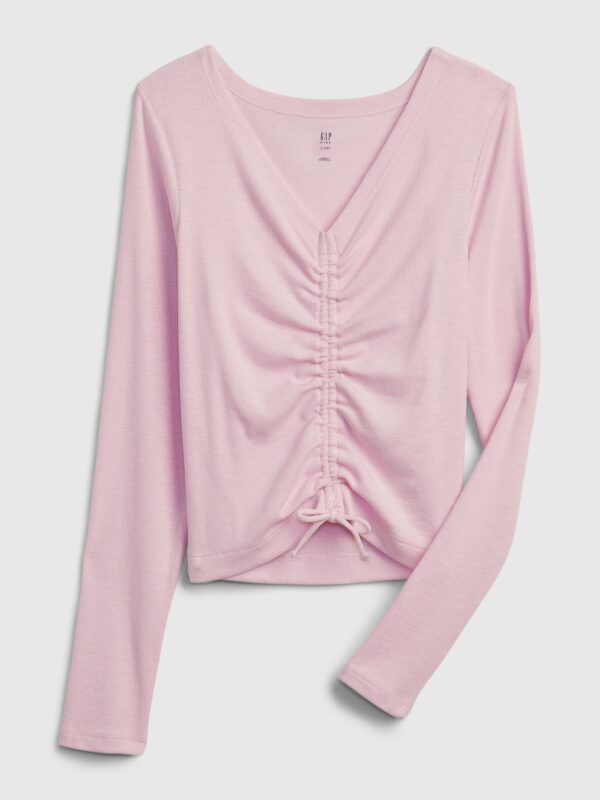 GAP Kids Gathered T-Shirt - Girls