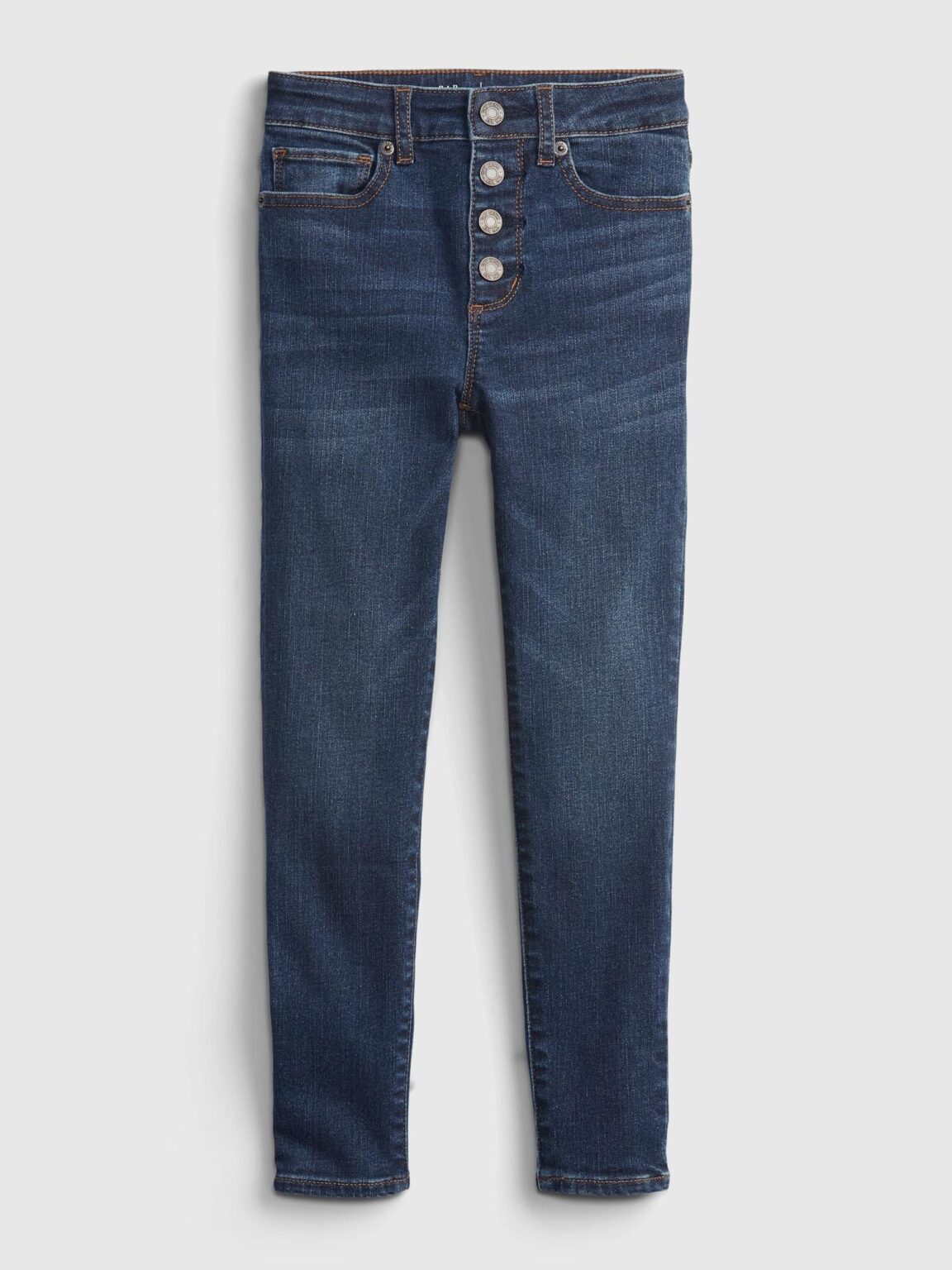 GAP Kids Jeans kids high-rise distressed ankle jeggings with washwell&#153 - Girls