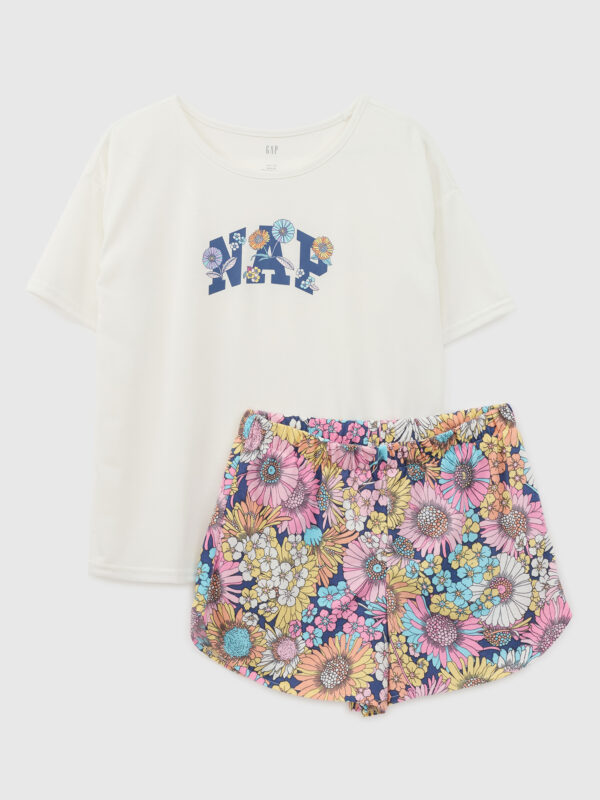 GAP Kids' Logo Pajamas - Girls