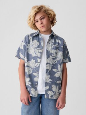 GAP Kids' Patterned Shirt - Boys