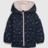 GAP Kids Quilted Jacket Hooded - Girls