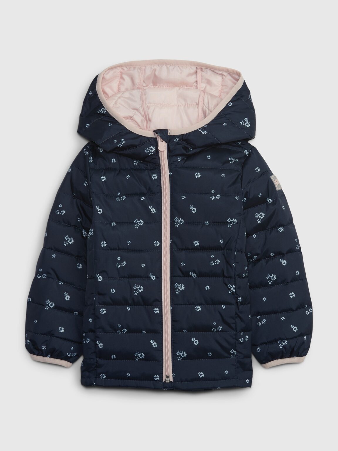 GAP Kids Quilted Jacket Hooded - Girls