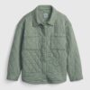 GAP Kids Quilted Shirt Jacket - Girls