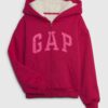 GAP Kids' Sherpa Hoodie - Girls