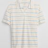 GAP Kids Striped Polo T-shirt - Boys