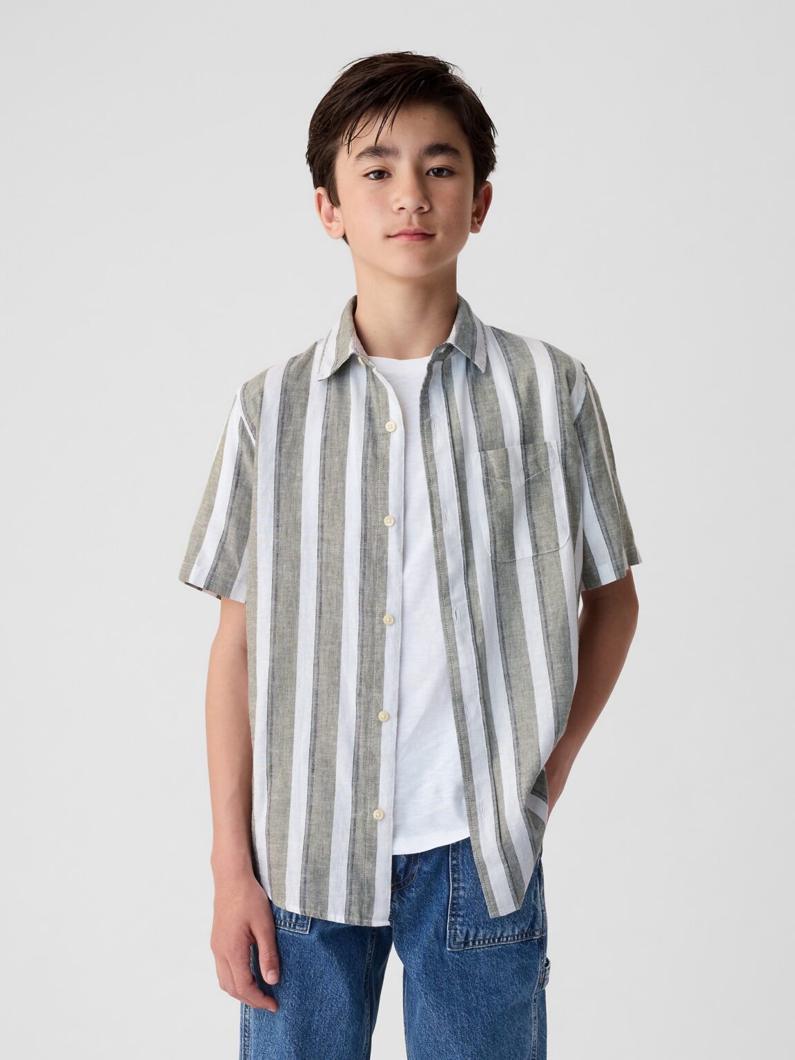 GAP Kids' Striped Shirt - Boys