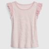 GAP Kids Striped T-shirt with Frill - Girls