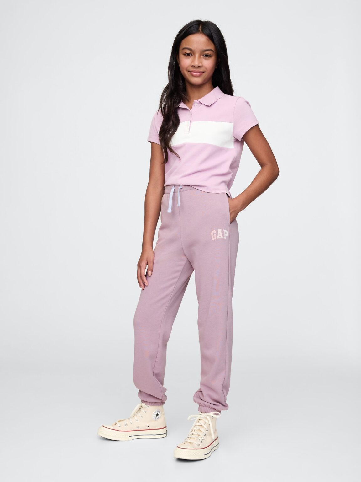 GAP Kids Sweatpants with Logo - Girls