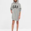 GAP Kids Sweatshirt Dress with Logo - Girls