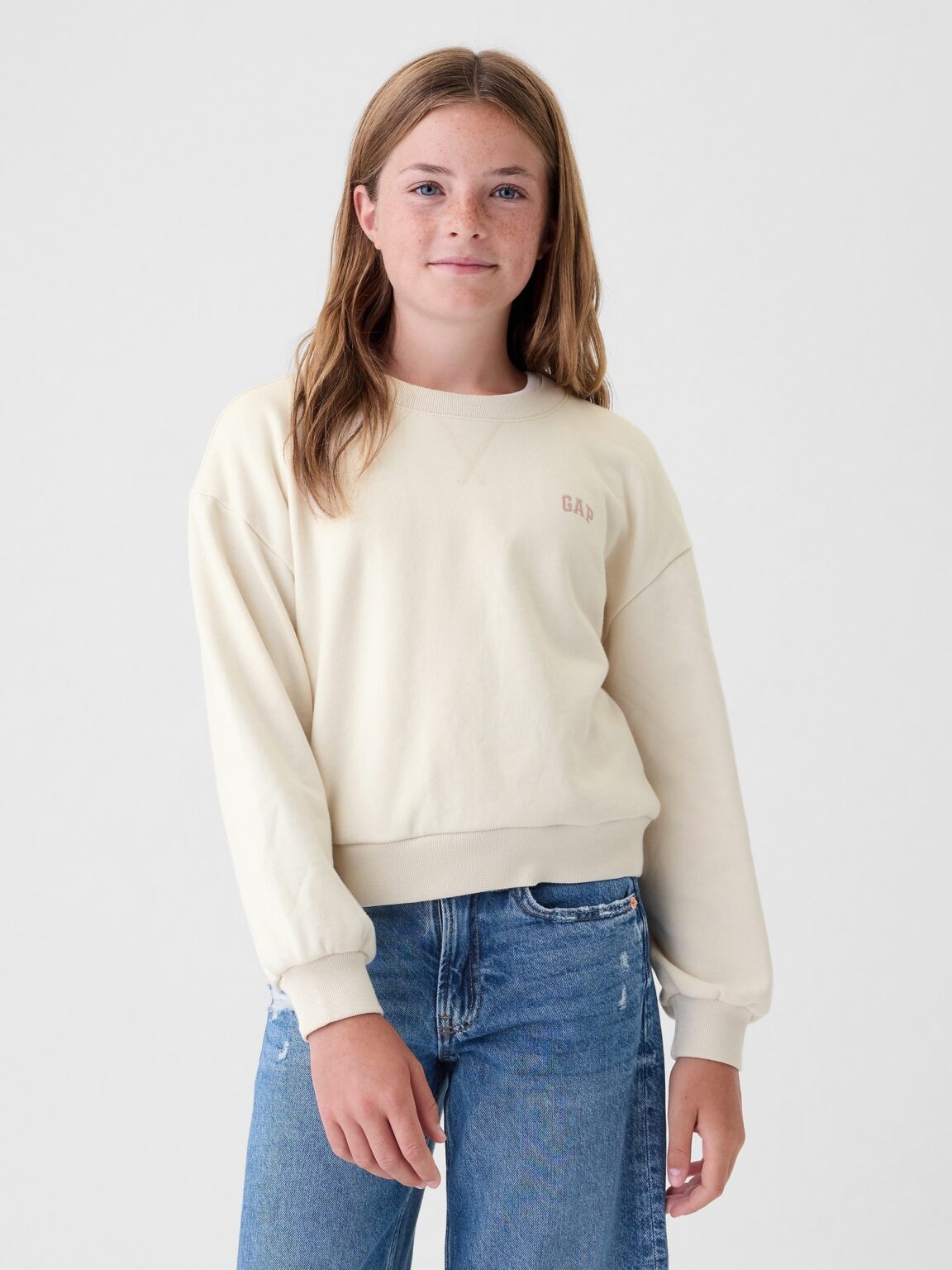 GAP Kids Sweatshirt with Logo - Girls
