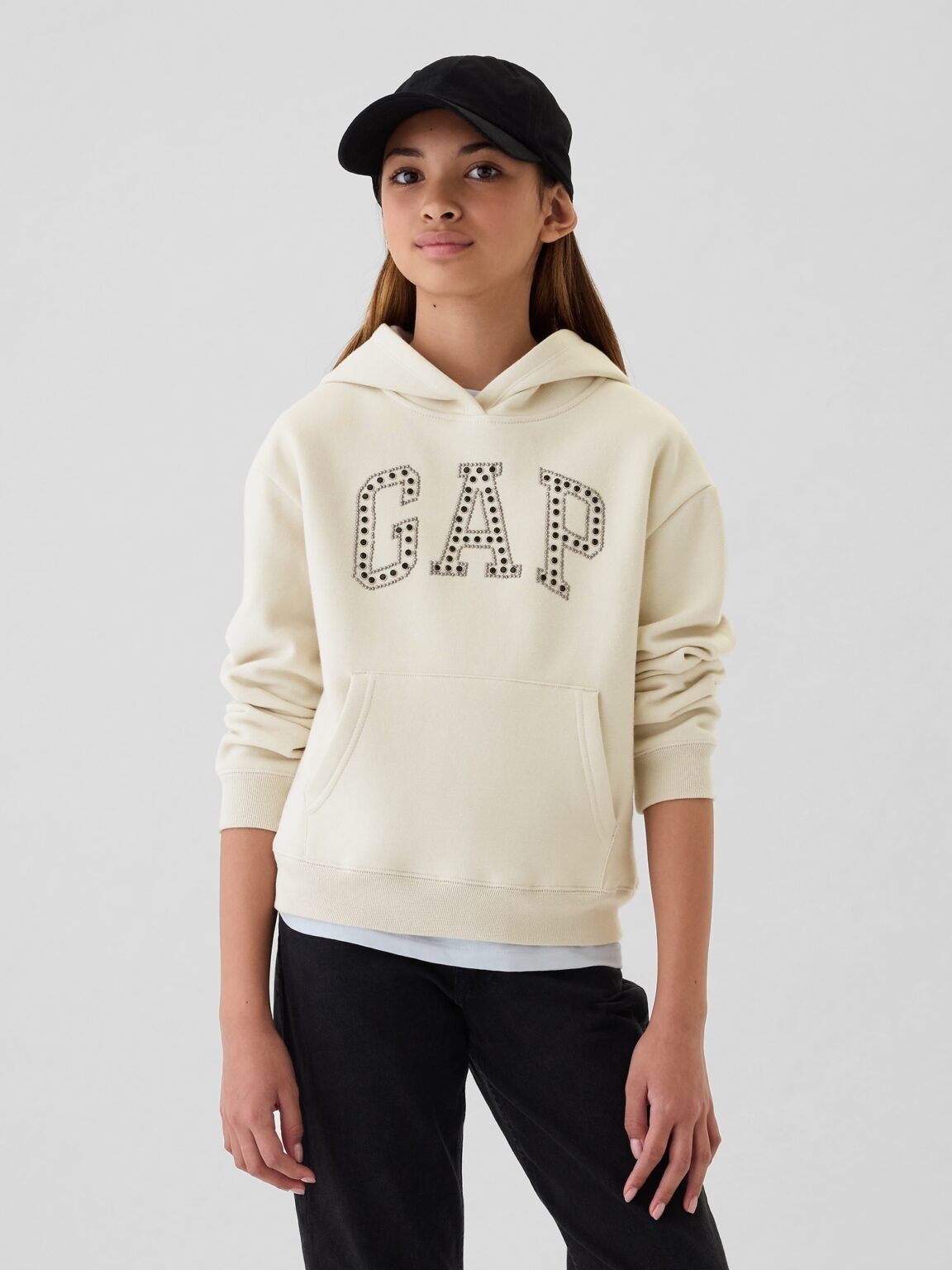 GAP Kids Sweatshirt with Logo - Girls