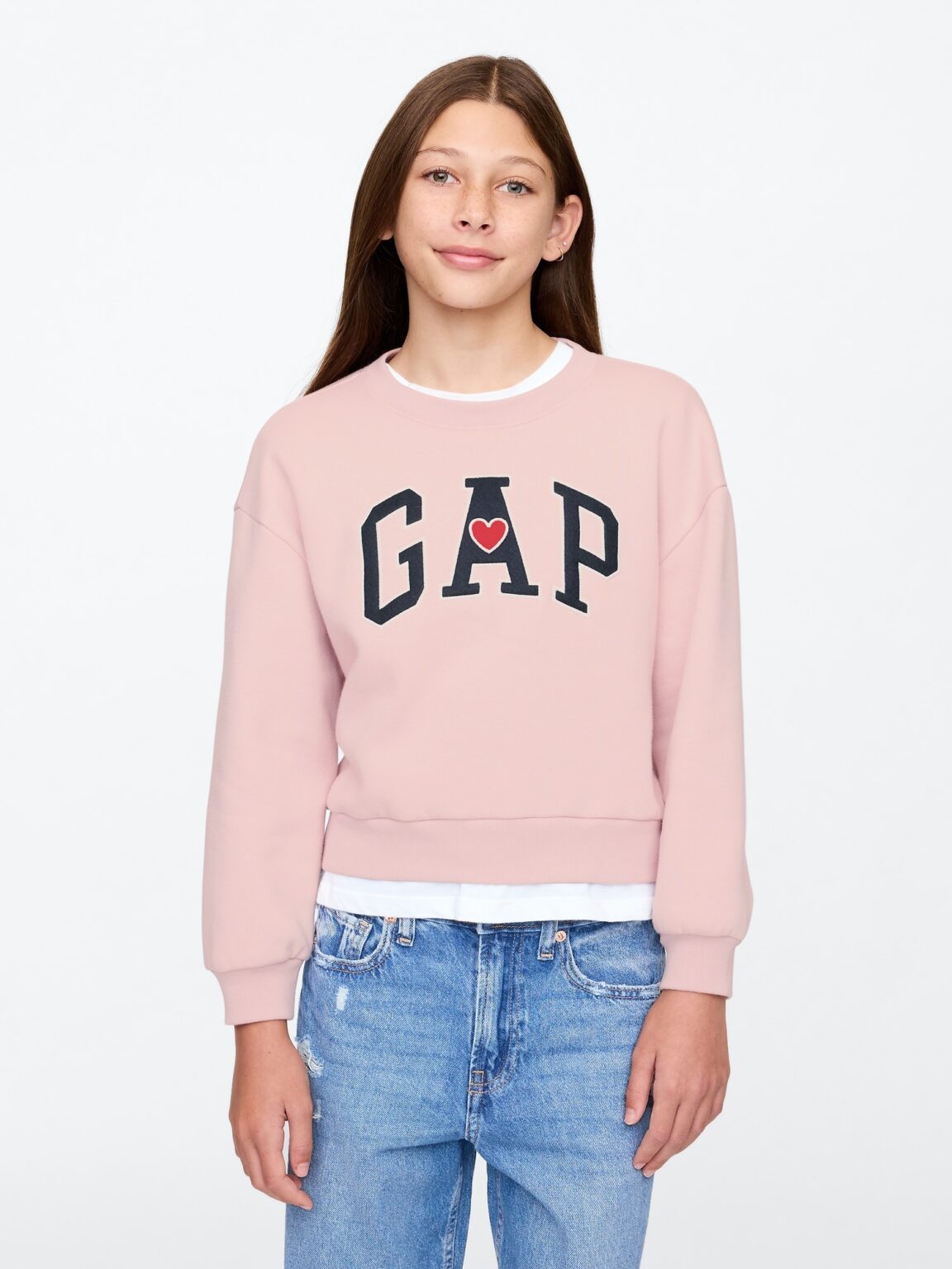 GAP Kids Sweatshirt with Logo - Girls