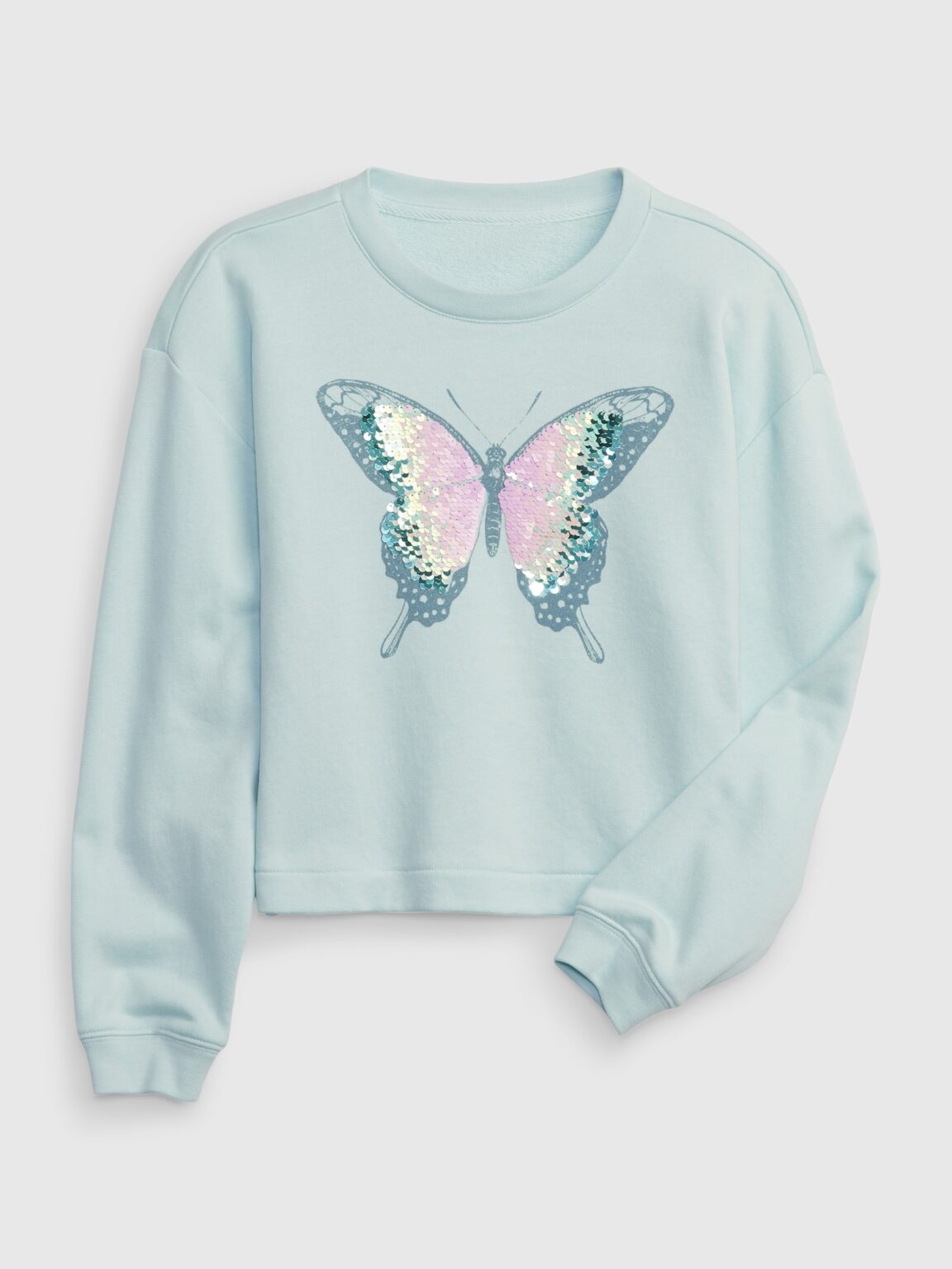 GAP Kids Sweatshirt with Sequins - Girls