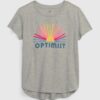 GAP Kids T-shirt Optimist - Girls