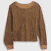 GAP Kids T-shirt with leopard pattern - Girls