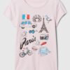 GAP Kids' T-shirt with print - Girls