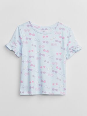 GAP Kids T-shirt with ruffles - Girls