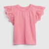 GAP Kids T-shirt with ruffles - Girls