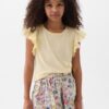 GAP Kids T-shirt with ruffles - Girls