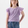GAP Kids' T-shirt with ruffles - Girls
