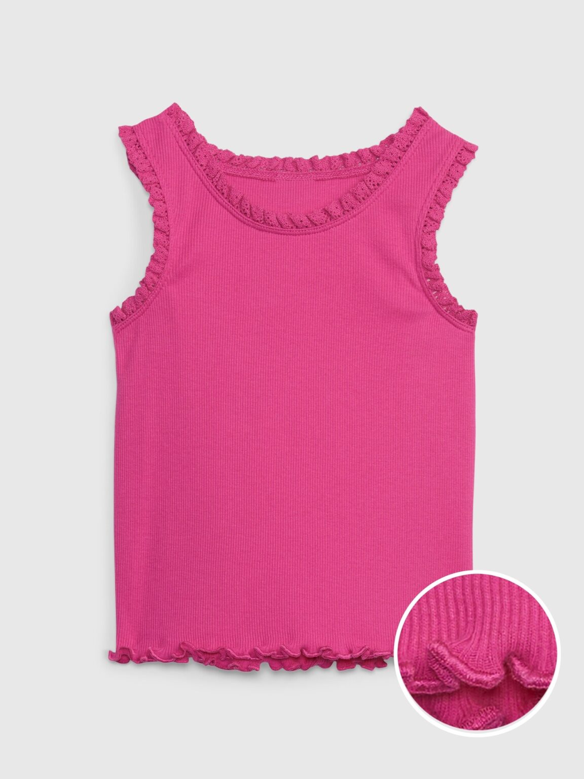 GAP Kids Tank Top with Lace - Girls