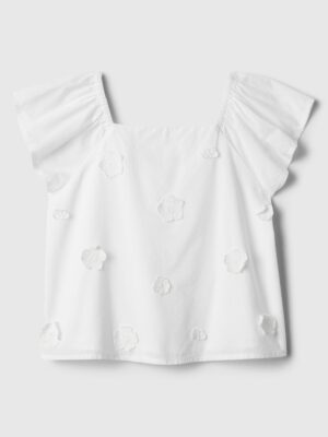 GAP Kids' Top with Ruffles - Girls