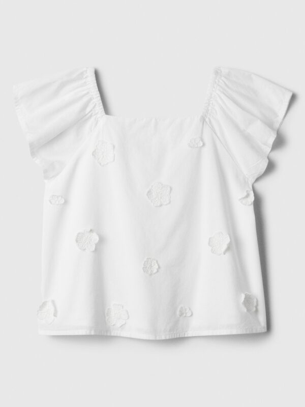 GAP Kids' Top with Ruffles - Girls