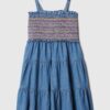GAP Kids' denim midi dress - Girls