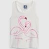 GAP Kids organic tank top with print - Girls