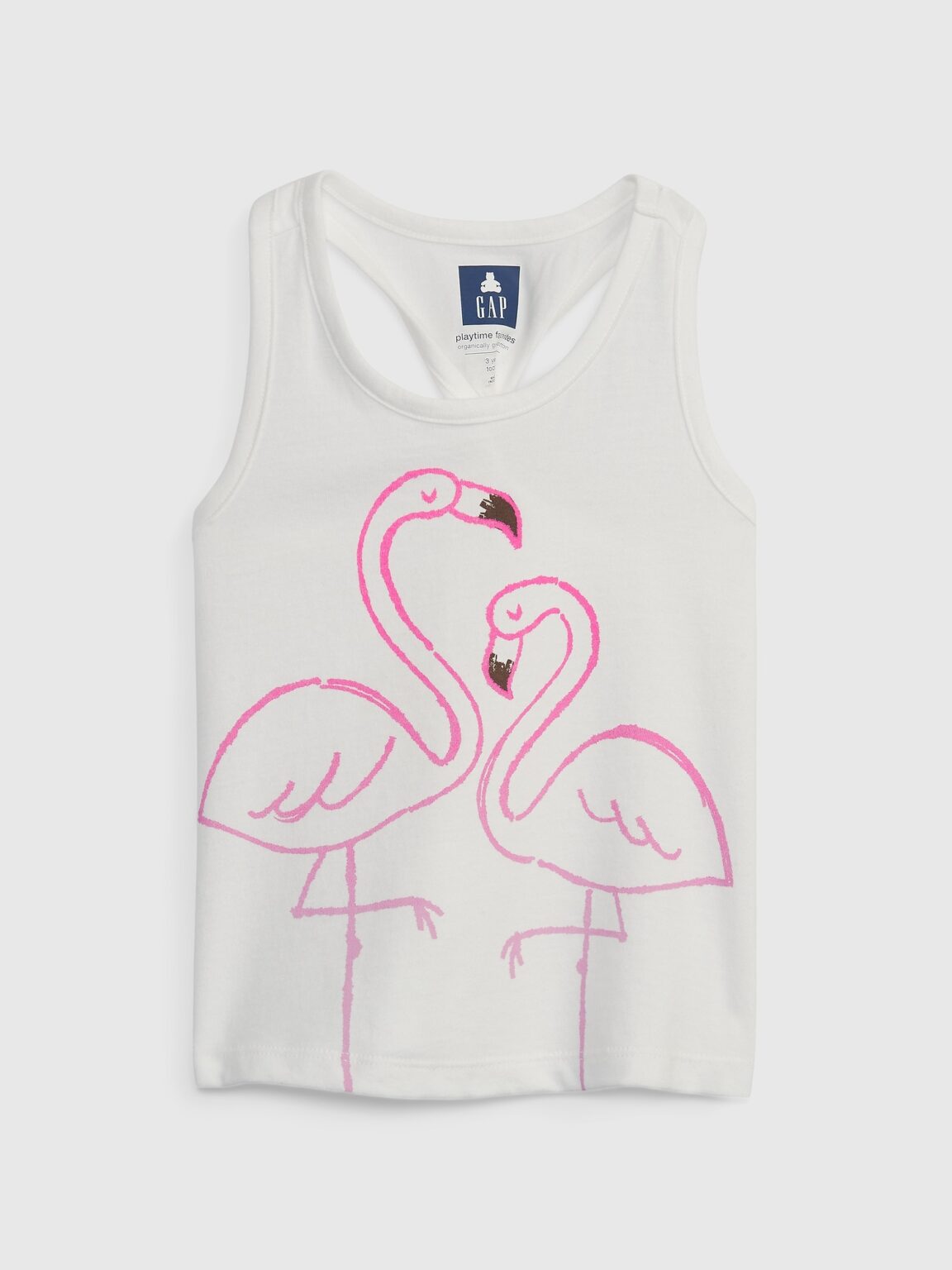 GAP Kids organic tank top with print - Girls