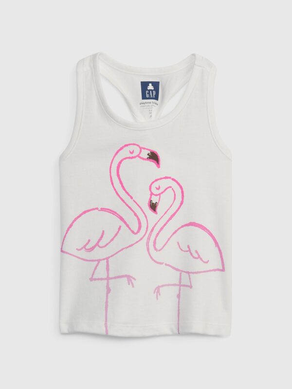 GAP Kids organic tank top with print - Girls