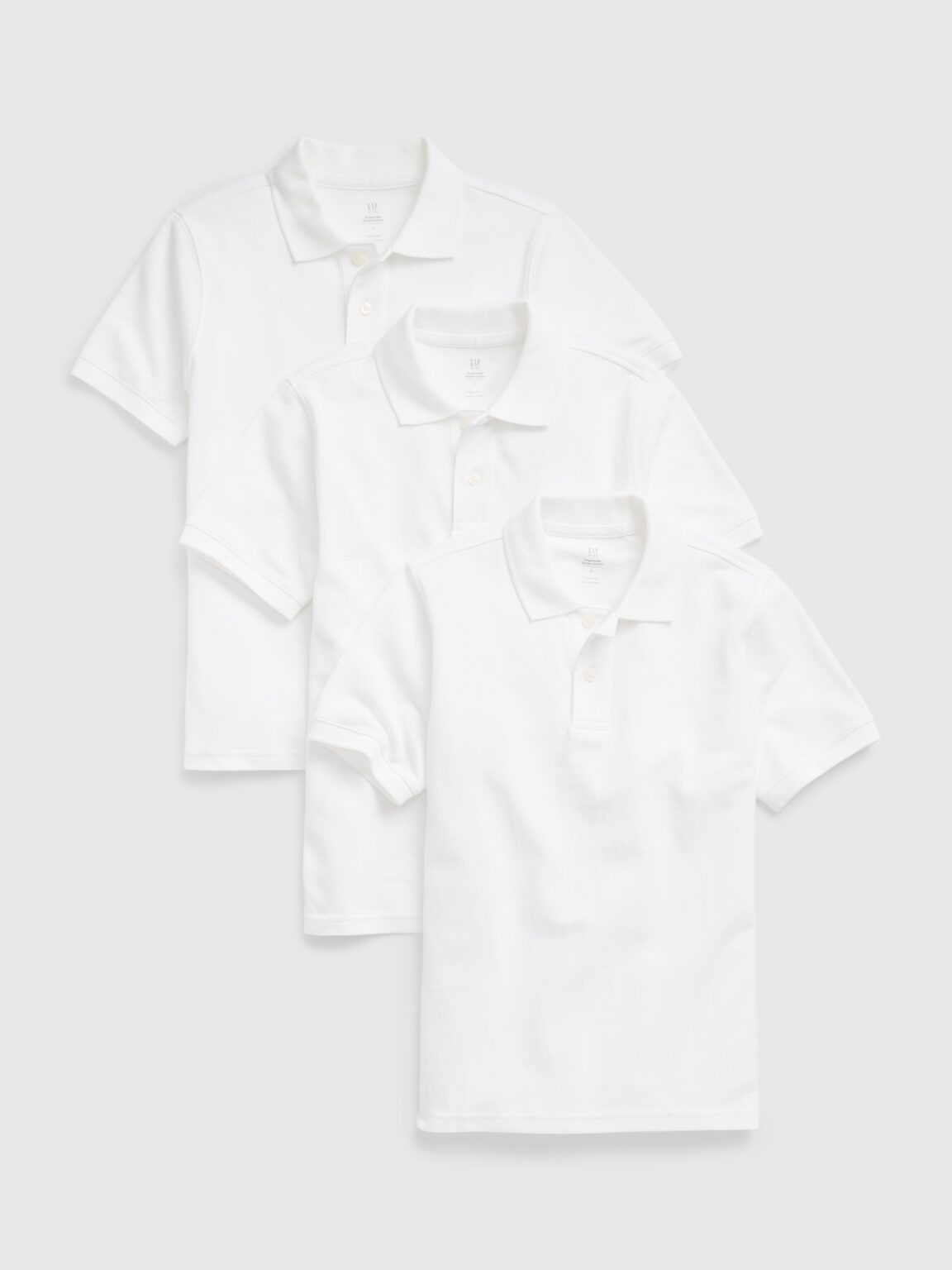 GAP Kids polo shirts uniform organic