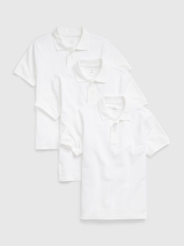 GAP Kids polo shirts uniform organic