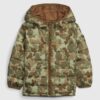 GAP Kids' quilted hooded jacket - Boys