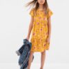 GAP Kids ruffle dress floral - Girls
