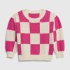 GAP Kids sweater with checkerboard - Girls