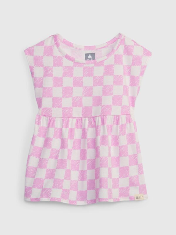GAP Kids top chessboard organic - Girls