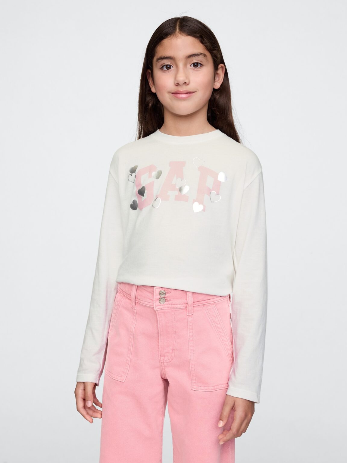 GAP Kids ́s T-shirt with logo - Girls