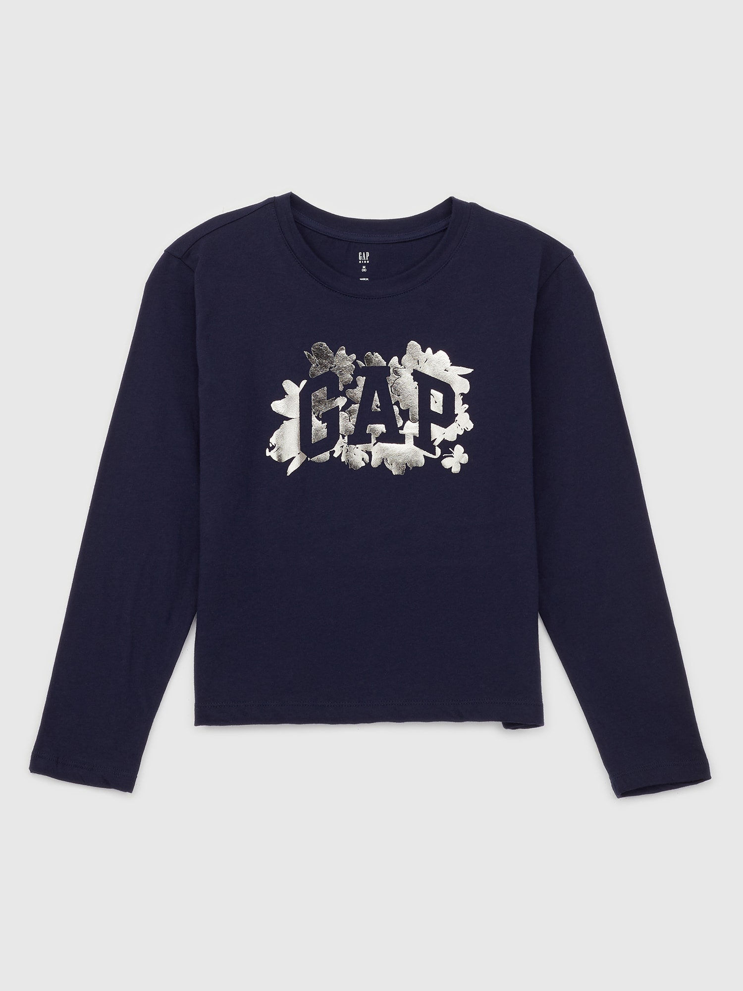GAP Kids ́s T-shirt with metallic logo - Girls